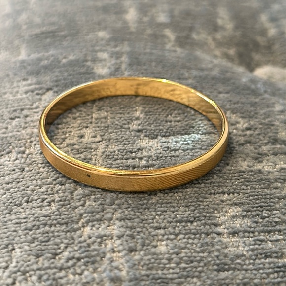 Monet Gold-tone Bangle Bracelet - Picture 1 of 5